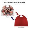 BVNMT Yorkie Floral Printed Cape Unisex Adult Costume - One Size Fits Most (1 Count) - Ideal for Cosplay, Parties, And More view 3
