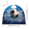 BVNMT Soccer Ball Water Printed Cape Unisex Adult Costume - One Size Fits Most (1 Count) - Ideal for Cosplay, Parties, And More view 2
