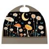 Black Natural Flower Butterfly Printed Cape Unisex Adult Costume - One Size Fits Most (1 Count) - Ideal for Cosplay, Parties, And More view 4