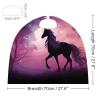 BVNMT Fantasy Purple Horse Printed Cape Unisex Adult Costume - One Size Fits Most (1 Count) - Ideal for Cosplay, Parties, And More view 2