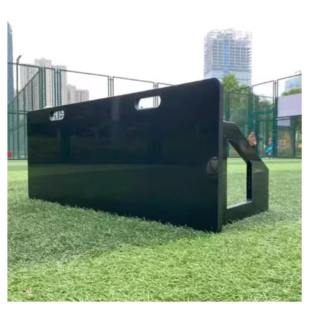 BXKCFYBSQ Station Football Rebound Board,Foldable Football Training Equipment,Football Passing Accuracy Training Aid,Impact Resistant Adjustable Angle,for Passing and Control Skills Training