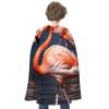 BVNMT Flamingo Printed Cape Unisex Adult Costume - One Size Fits Most (1 Count) - Ideal for Cosplay, Parties, And More view 1