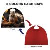 BVNMT Squirrel in The Woods Printed Cape Unisex Adult Costume - One Size Fits Most (1 Count) - Ideal for Cosplay, Parties, And More view 3