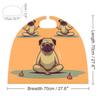 BVNMT Yoga Pug Printed Cape Unisex Adult Costume - One Size Fits Most (1 Count) - Ideal for Cosplay, Parties, And More view 2