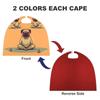 BVNMT Yoga Pug Printed Cape Unisex Adult Costume - One Size Fits Most (1 Count) - Ideal for Cosplay, Parties, And More view 3