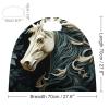 BVNMT Horse Pattern Printed Cape Unisex Adult Costume - One Size Fits Most (1 Count) - Ideal for Cosplay, Parties, And More view 2