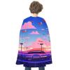 BVNMT Aircraft Flying in The Sky Printed Cape Unisex Adult Costume - One Size Fits Most (1 Count) - Ideal for Cosplay, Parties, And More view 1