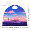 BVNMT Aircraft Flying in The Sky Printed Cape Unisex Adult Costume - One Size Fits Most (1 Count) - Ideal for Cosplay, Parties, And More view 2