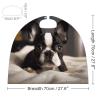 Cute Boston Terrier Printed Cape Unisex Adult Costume - One Size Fits Most (1 Count) - Ideal for Cosplay, Parties, And More view 2