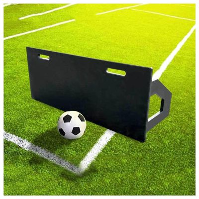 BXKCFYBSQ Football Rebound Board,Foldable Football Training Equipment,Portable Dual Surface Football Rebounder,Adjustable Angle,for Passing and Control Skills Training
