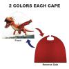 BVNMT Pterodactyl Dinosaur Printed Cape Unisex Adult Costume - One Size Fits Most (1 Count) - Ideal for Cosplay, Parties, And More view 3
