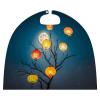 BVNMT Lanterns Hanging from Trees Printed Cape Unisex Adult Costume - One Size Fits Most (1 Count) - Ideal for Cosplay, Parties, And More view 4