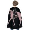 BVNMT Dressage Dressage Rider Horse Printed Cape Unisex Adult Costume - One Size Fits Most (1 Count) - Ideal for Cosplay, Parties, And More view 1