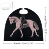 BVNMT Dressage Dressage Rider Horse Printed Cape Unisex Adult Costume - One Size Fits Most (1 Count) - Ideal for Cosplay, Parties, And More view 2