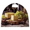 BVNMT White Wine Cheese Cake Grapes Printed Cape Unisex Adult Costume - One Size Fits Most (1 Count) - Ideal for Cosplay, Parties, And More view 4