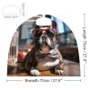 BVNMT French Bulldog Wearing Sunglasses Printed Cape Unisex Adult Costume - One Size Fits Most (1 Count) - Ideal for Cosplay, Parties, And More view 2