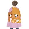 BVNMT Cute Bear Printed Cape Unisex Adult Costume - One Size Fits Most (1 Count) - Ideal for Cosplay, Parties, And More view 1