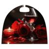 BVNMT Red Rose Wine Glass And Candle Printed Cape Unisex Adult Costume - One Size Fits Most (1 Count) - Ideal for Cosplay, Parties, And More view 4