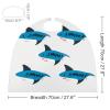 BVNMT Shark Pattern Set Printed Cape Unisex Adult Costume - One Size Fits Most (1 Count) - Ideal for Cosplay, Parties, And More view 2
