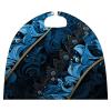 Blue And Black Pattern Printed Cape Unisex Adult Costume - One Size Fits Most (1 Count) - Ideal for Cosplay, Parties, And More view 4