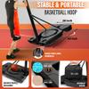 Yes4All Portable Basketball Hoop Outdoor, 3.8-10Ft Basketball Goal Adjustable for Kid/Teen/Adult Practicing Indoor & Outdoor view 3