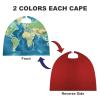 BVNMT World Map Printed Cape Unisex Adult Costume - One Size Fits Most (1 Count) - Ideal for Cosplay, Parties, And More view 3