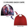 BVNMT Dreamy Horse Printed Cape Unisex Adult Costume - One Size Fits Most (1 Count) - Ideal for Cosplay, Parties, And More view 3