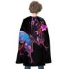 BVNMT Nice Butterfly Printed Cape Unisex Adult Costume - One Size Fits Most (1 Count) - Ideal for Cosplay, Parties, And More view 1