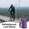 Cycling Water Backpack - Trail Running and Hiking Water Backpack, 1.5L Hydration Bladder | Breathable Running Vest, Lightweight Water Backpack with Shoulder Straps for Cycling and Outdoor Activities view 4
