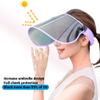 Adjustable Sun Cap 360 Rotation UV Protection Hat for Camping Hiking Tennis (Purple) view 2
