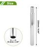 HOPESPANNER Universal 25.4x250mm Silver Tone Bike Seat Posts Durable Bike Saddle Post Seat Tube Steel 1 Pc view 4