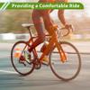 HOPESPANNER Universal 25.4x300mm Black Bike Seat Posts Durable Bike Saddle Post Seat Tube Steel 1 Pc view 2