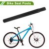 HOPESPANNER Universal 25.4x300mm Black Bike Seat Posts Durable Bike Saddle Post Seat Tube Steel 1 Pc view 3