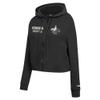 Pro Standard Women's Black New Orleans Saints Split Logo Full-Zip Hoodie view 2