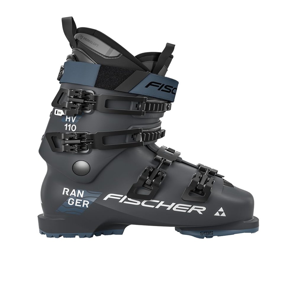 Fischer Ranger HV 110 Men's Alpine Ski Boots (Granite, 28.5)