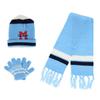 Heat Trendz Boy's One Size Fits Most Sport Soccer Hat Gloves and Scarf Winter Set view 1