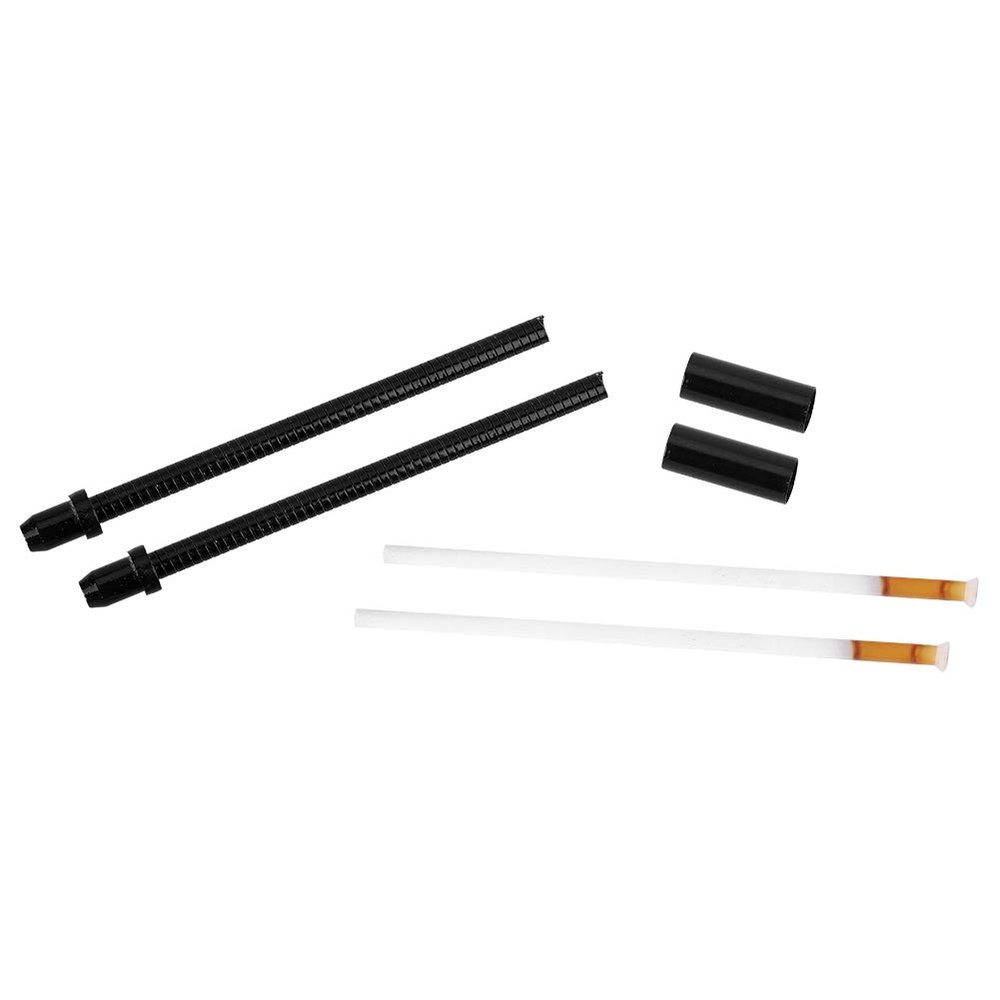 1 Pair Stainless Steel Soft V Brake Pipe for Mountain Highway Folding Black V Brake Pipe for Folding V Brake Pipe Cable V Brake Cable Pipe Mountain (Black)