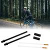 1 Pair Stainless Steel Soft V Brake Pipe for Mountain Highway Folding Black V Brake Pipe for Folding V Brake Pipe Cable V Brake Cable Pipe Mountain (Black) view 2