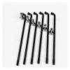 USZHAOGJING E-Bike Spokes 12G Carbon Steel Electric Spokes 2.5mm Diameter Spokes with Nipple Cycling Spokes for E Bike Motor(212 mm) view 3