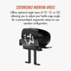 TRIRIG BTA Riser for Triathlon Bike Water Bottle Cage Front Aerobar Mount 80mm T6-6061 Alloy - Elevated Aerodynamics Water Hydration System for Cycling, Road, & TT Bikes Handlebar Aerodynamic Setup view 4