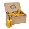 Pure Beeswax Lantern Candles - Emergency & Camping Candles - USA Beeswax - Lasts 12 Hours - Pack of 96 view 1