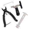 Bike Chain Tool and Bike Freewheel Removal Tool with Chain Whip and Bicycle Sprocket Removal Tools, Bicycle Chain Tool with Master Link Plier Chain Breaker and Chain Checker for Bike Chain Link Remova view 2
