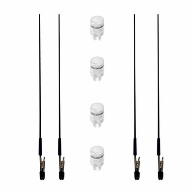 Zip Targets 10 inch Metal Target Drop Clips and Hardware - Paper Target Clips- Directional Clips - Target Practice