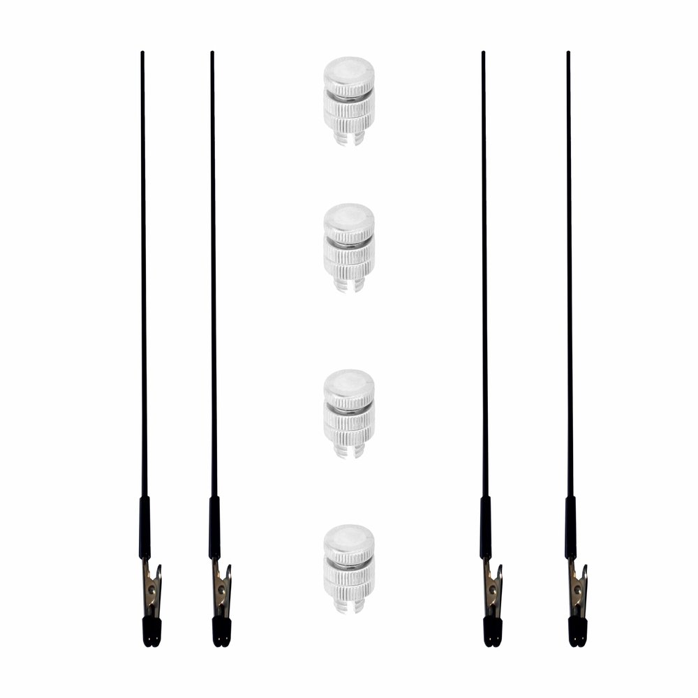 Zip Targets 10 inch Metal Target Drop Clips and Hardware - Paper Target Clips- Directional Clips - Target Practice