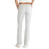 Aeropostale Women's Fit and Flare Low Rise Slim Fit Fleece Pant, Light Heather Grey, X-Large view 2