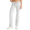 Aeropostale Women's Fit and Flare Low Rise Slim Fit Fleece Pant, Light Heather Grey, X-Large view 3