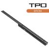 34 Slots 11mm to 21mm Extended Dovetail to Picatinny Rail Adapter, 3/8" to 7/8" Picatinny Rail Riser Mount Sporting Optics Dovetail to Picatinny Adapter Picatinny Rail Riser (DV34) view 2