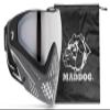 Maddog Dye i5 Thermal Dual-Pane Anti-Fog Lens Paintball Airsoft Mask Goggle System Combo with Microfiber Storage Bag | High Performance Safety Certified Protection - Shades - Grey/White/Black
