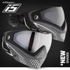 Maddog Dye i5 Thermal Dual-Pane Anti-Fog Lens Paintball Airsoft Mask Goggle System Combo with Microfiber Storage Bag | High Performance Safety Certified Protection - Shades - Grey/White/Black view 3