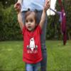 5T Red Toddler Dead Lift Funny Ghost Deadlifting Halloween Gym Toddler T-Shirt view 3